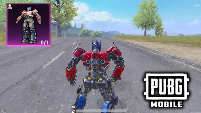 Skin de Mecha de PUBG Mobile del Cofre de Diamante Morado