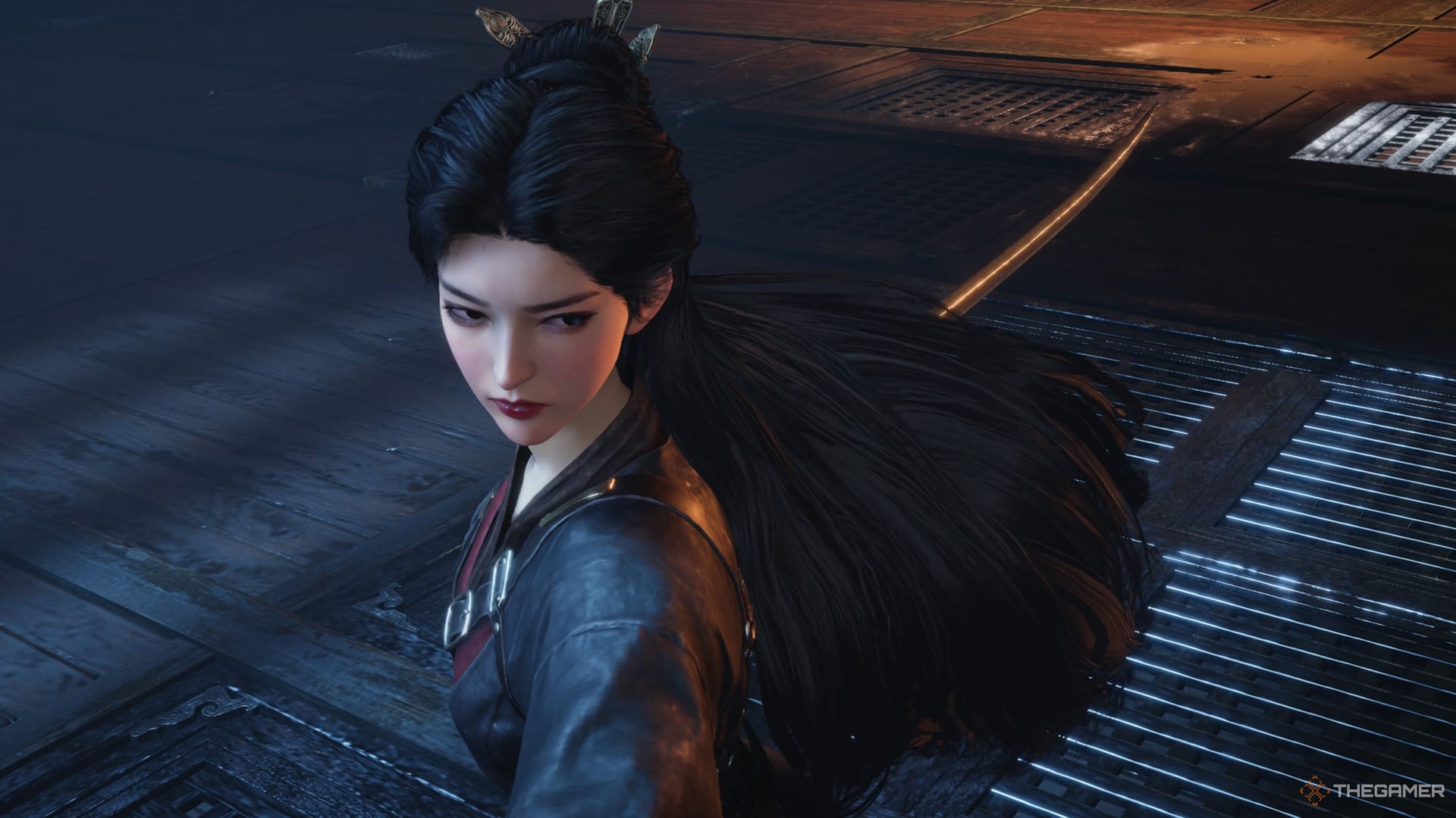 Скриншот испытания кампании с боссом Моронг Яном в Where Winds Meet