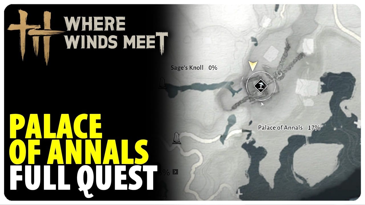 Гайд по подземелью «Дворец летописей» в Where Winds Meet с решением головоломки