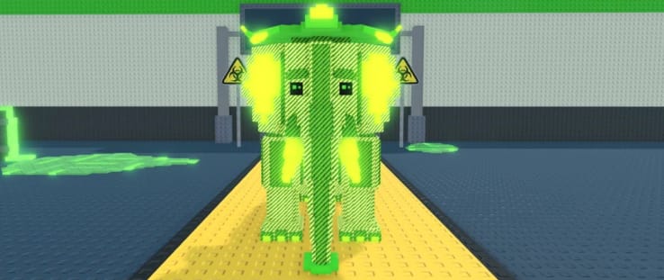 Скриншот из игры Steal a Brainrot, демонстрирующий кражу оружия во время события Bloodmoon