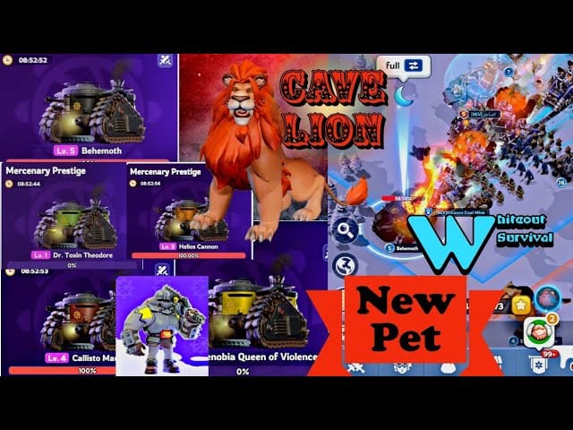 व्हाइटआउट सर्वाइवल बेहेमोथ लेवल 5 रिवॉर्ड्स स्क्रीनशॉट