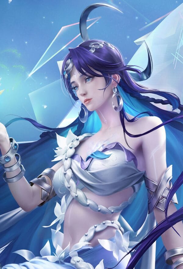 Ilustración oficial del héroe Haya de Honor of Kings