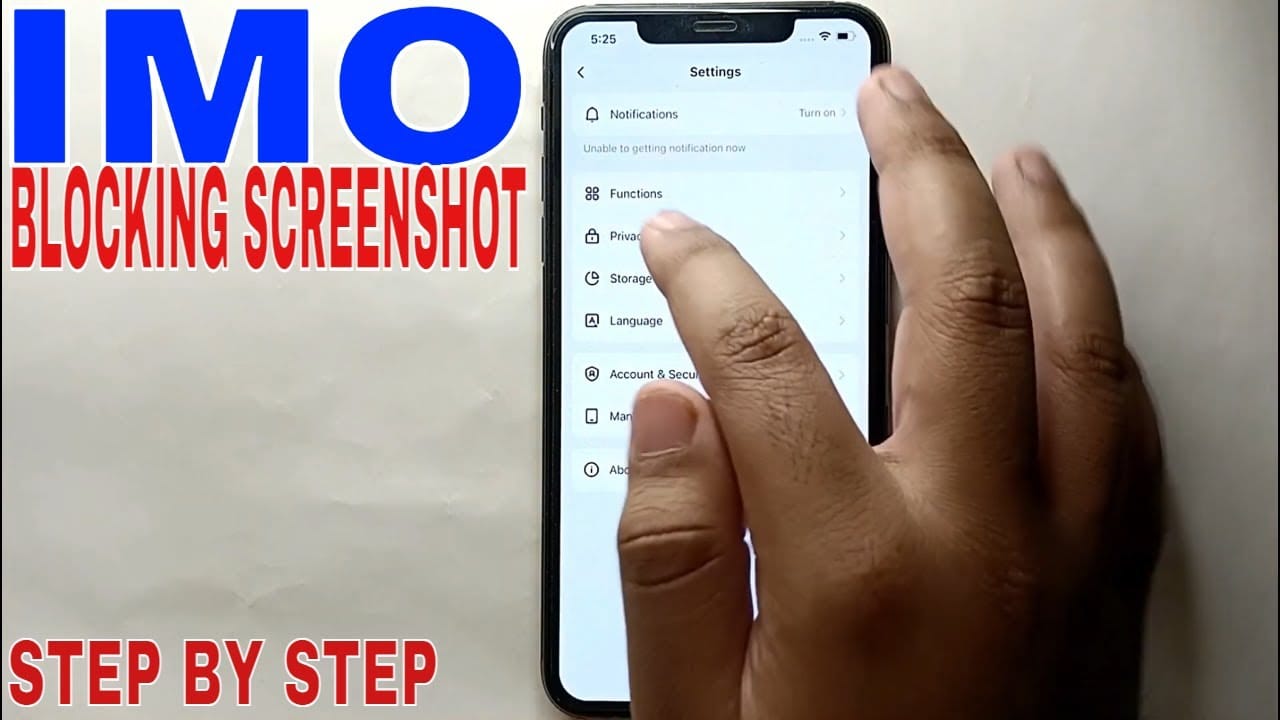 IMO 앱 프로필 메뉴에서 7~10자리 사용자 ID를 찾는 방법을 보여주는 스크린샷