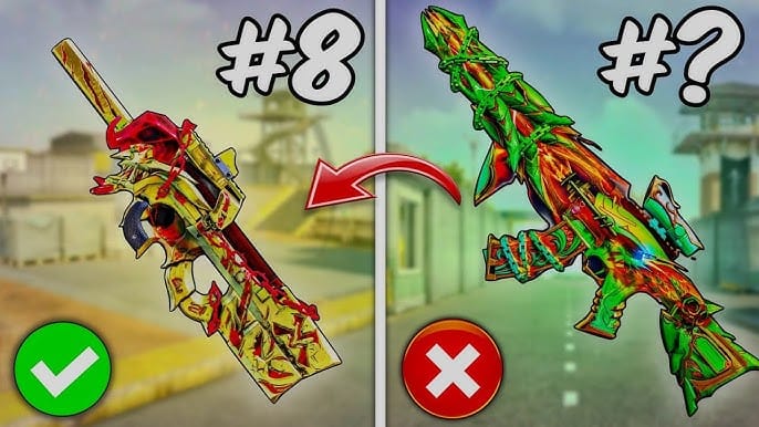 Оружие Vector и P90 в Blood Strike для добиваний в ближнем бою
