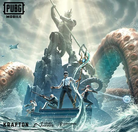 PUBG Mobile ओशन ओडिसी ट्रेजर इवेंट ड्रॉ स्क्रीन इंटरफेस