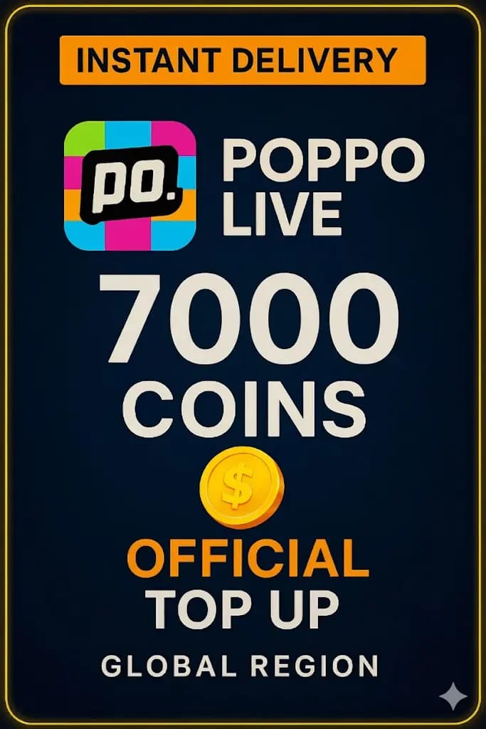 buffgetプラットフォームでのPoppo Liveコイン購入ガイドインターフェース