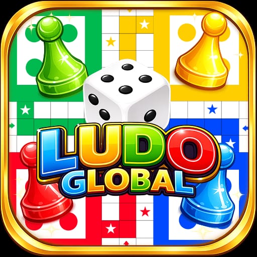 شعارات لوحة الحرير في لعبة Yalla Ludo Global معروضة على لوحات اللعب