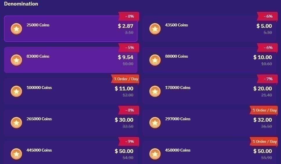 واجهة تطبيق Poppo Live تظهر قائمة شحن VIP والإعدادات