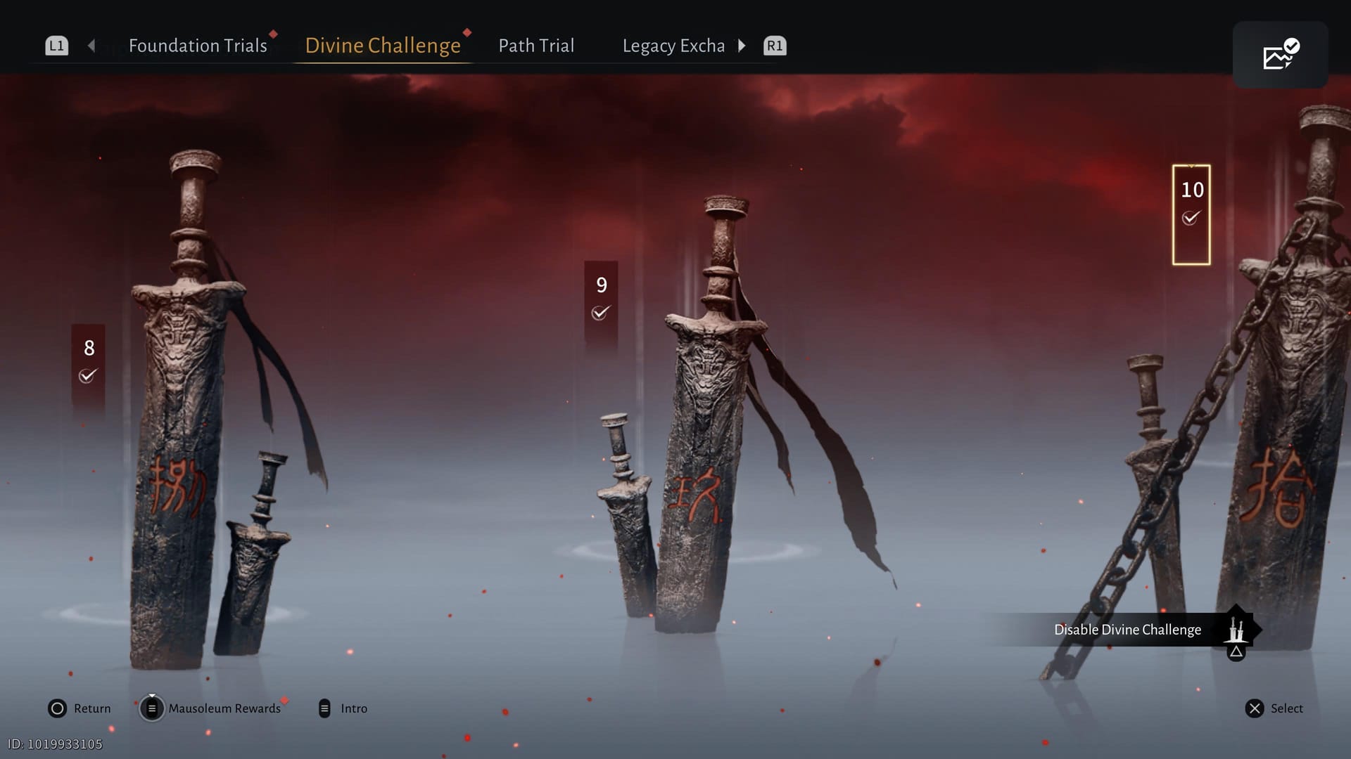 Screenshot of Taiping Mausoleum Path Trial in Where Winds Meet, rewarding 150,000 gold
