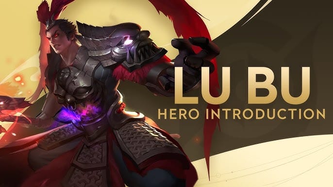 Lu Bu Dragon Slayer Legendary skin in Honor of Kings featuring optimized animation frames