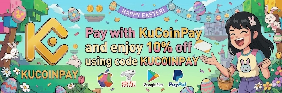 Pay with KuCoinPay and enjoy 10% off using code KUCOINPAY