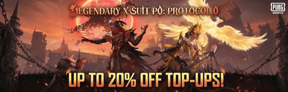 Protocol 0 X-Suit Launch & Up to 20% Off Top-ups
