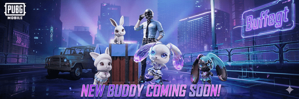 New Buddy Unveiled: Meet Buffegt in PUBG MOBILE!