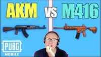 M416 vs AKM dans PUBG Mobile 2025 : 70 % de choix pro et analyse du recul