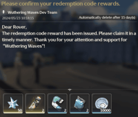 Wuthering Waves Dec 2025 Codes: 300 Astrite from 2.9 Livestream!