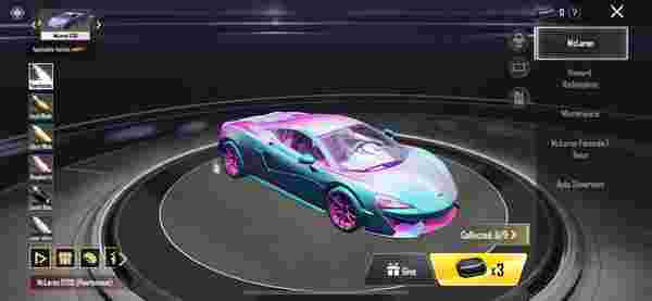 Гайд по скорости транспорта в PUBG Mobile: тест Mirado против McLaren