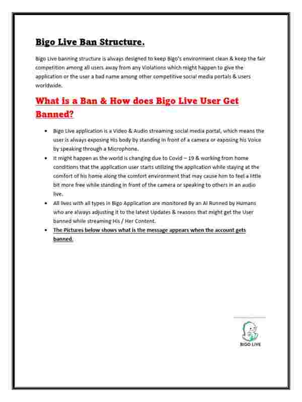 Bigo Live 帳號復原：解決封禁與鑽石凍結問題