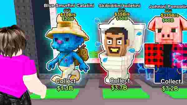 Steal a Brainrot용 Roblox 미국 기프트 카드: 빠른 배송