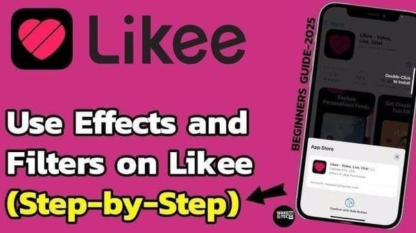 Los mejores filtros de Likee 2025: Glitch, Vintage y RA para un aumento del 30 %
