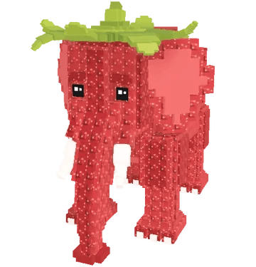 Robar una lista de niveles de Brainrot de diciembre de 2025: Elefante Fresa de nivel S