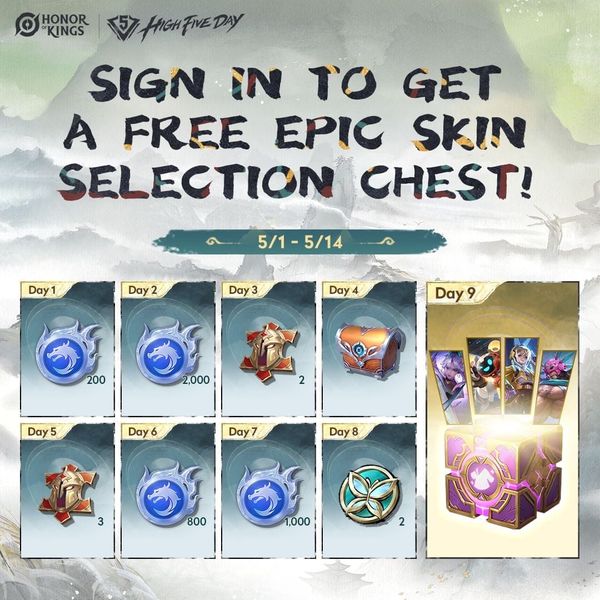 Codes Honor of Kings de décembre : 25 000 Pierres d'étoile écrasent MLBB F2P