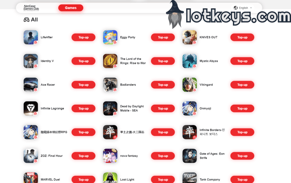 नेटईज़ पे गिफ़्ट कार्ड: आइडेंटिटी V टॉप-अप के लिए $100 USD पर 2% की छूट ($98 में)