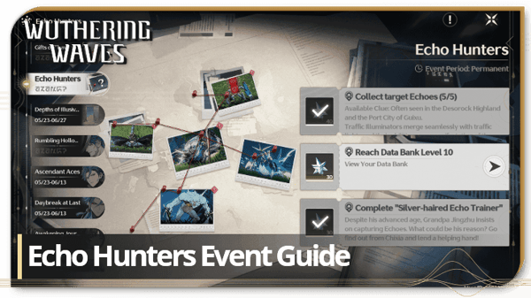 《鳴潮》資料庫等級21:20%金色聲骸掉落快速指南