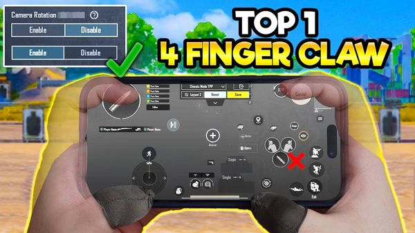 Best PUBG Mobile 4-Finger Claw Code: 40% Faster CQC Reactions