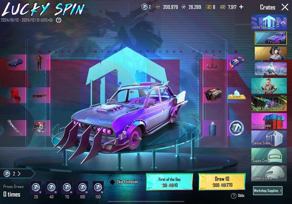 Biaya UC PUBG Mobile Porsche: Panduan Taycan 18K + 540 Bundel