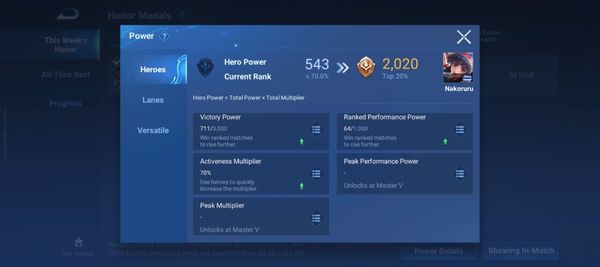 Guía de Poder de Héroe de Honor of Kings: Consejos para Lam SSS con 54.9% de WR