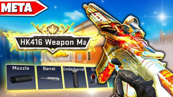 Binaan HK416 Tanpa Sentakan: Loadout Mythic Terbaik 2026
