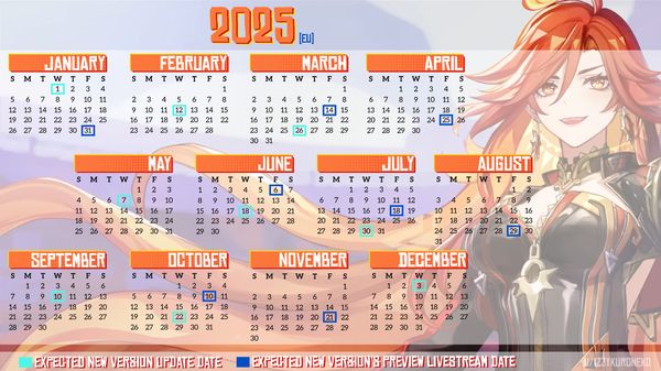 원신 2026 로드맵: 6.4 버전부터 7.0 버전까지의 모든 배너 유출