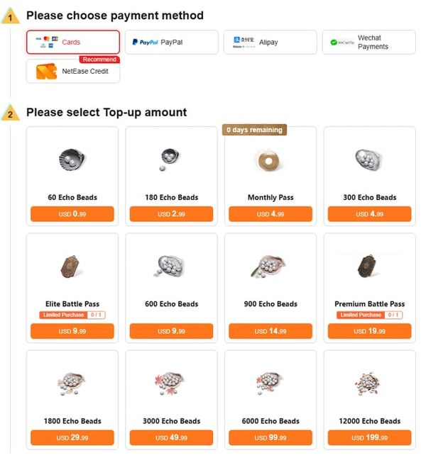 دليل شحن النسخة التجريبية المفتوحة للعبة Where Winds Meet: أفضل قيمة لعام 2026