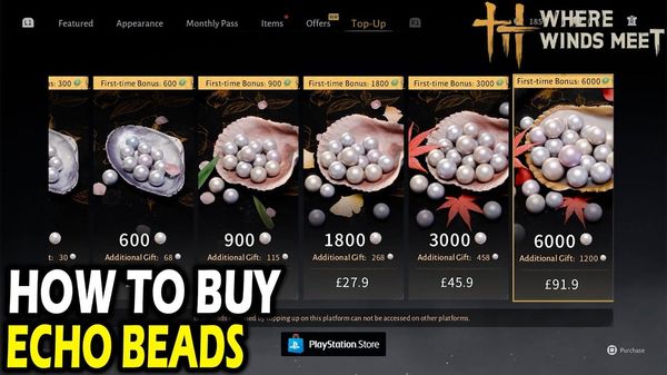 Гайд по пополнению счета в Where Winds Meet: лучшее время для покупки эхо-нефрита (2026)