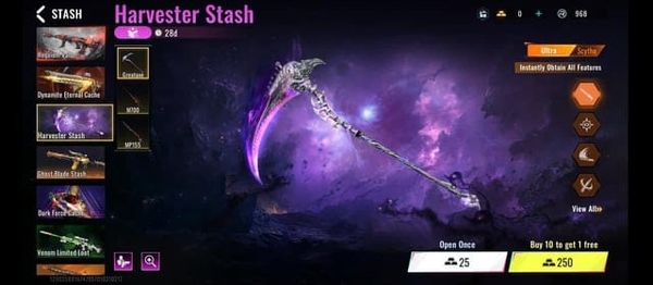 Blood Strike Season 14: Top-up Gold Aman & Venom Melee