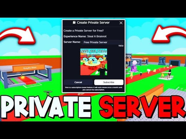 Steal a Brainrot Private Server: 79 Robux & VIP Guide