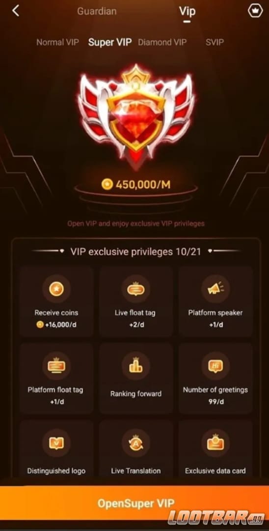 Poppo Live VIP 金幣：午夜大戰最速優惠